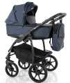 Детская коляска Sevillababy Uno 2 в 1 синий экокожа