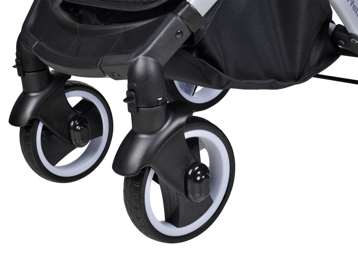 Коляска детская прогулочная Farfello Bino Angel Plus (Steel Gray Стальной серый)