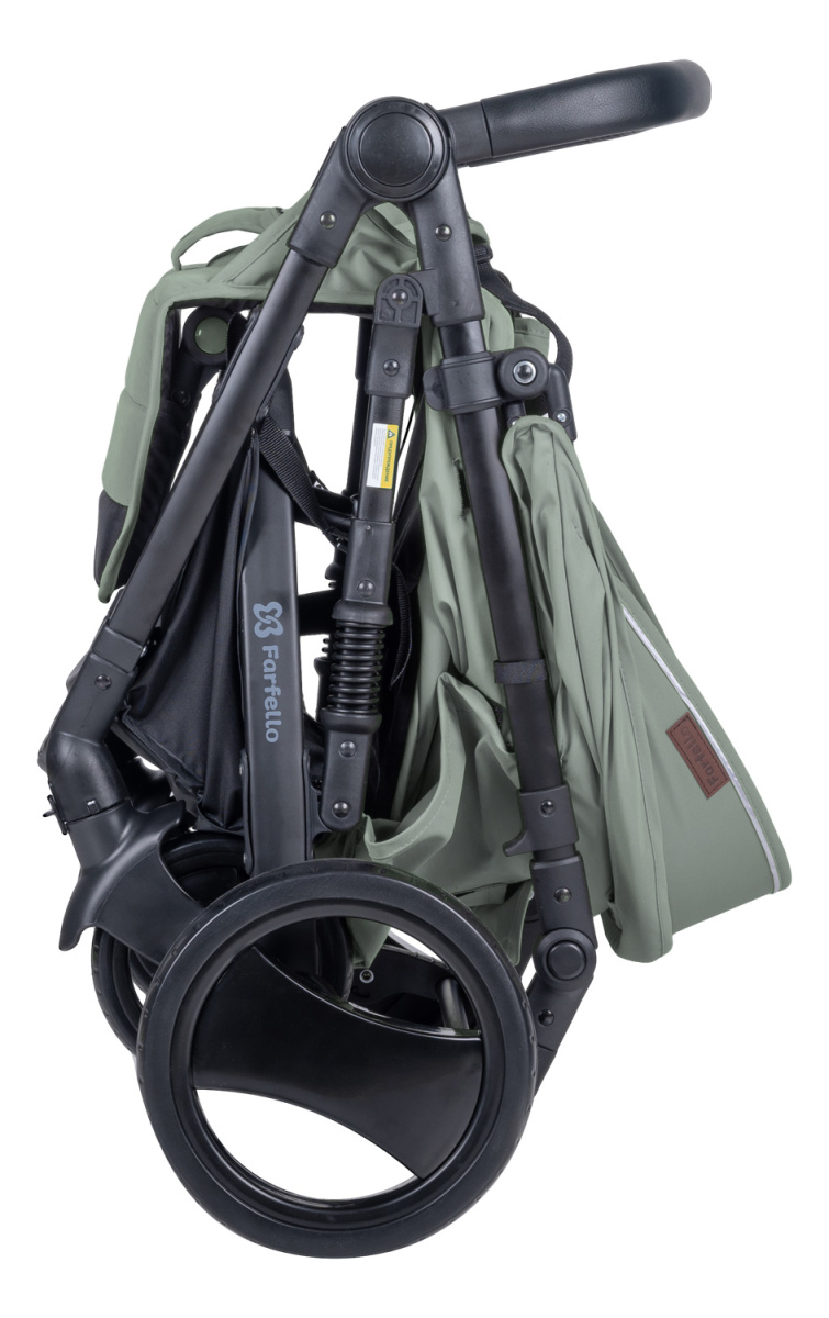 Коляска детская прогулочная Farfello Bino Angel Plus (Olive/Оливковый)