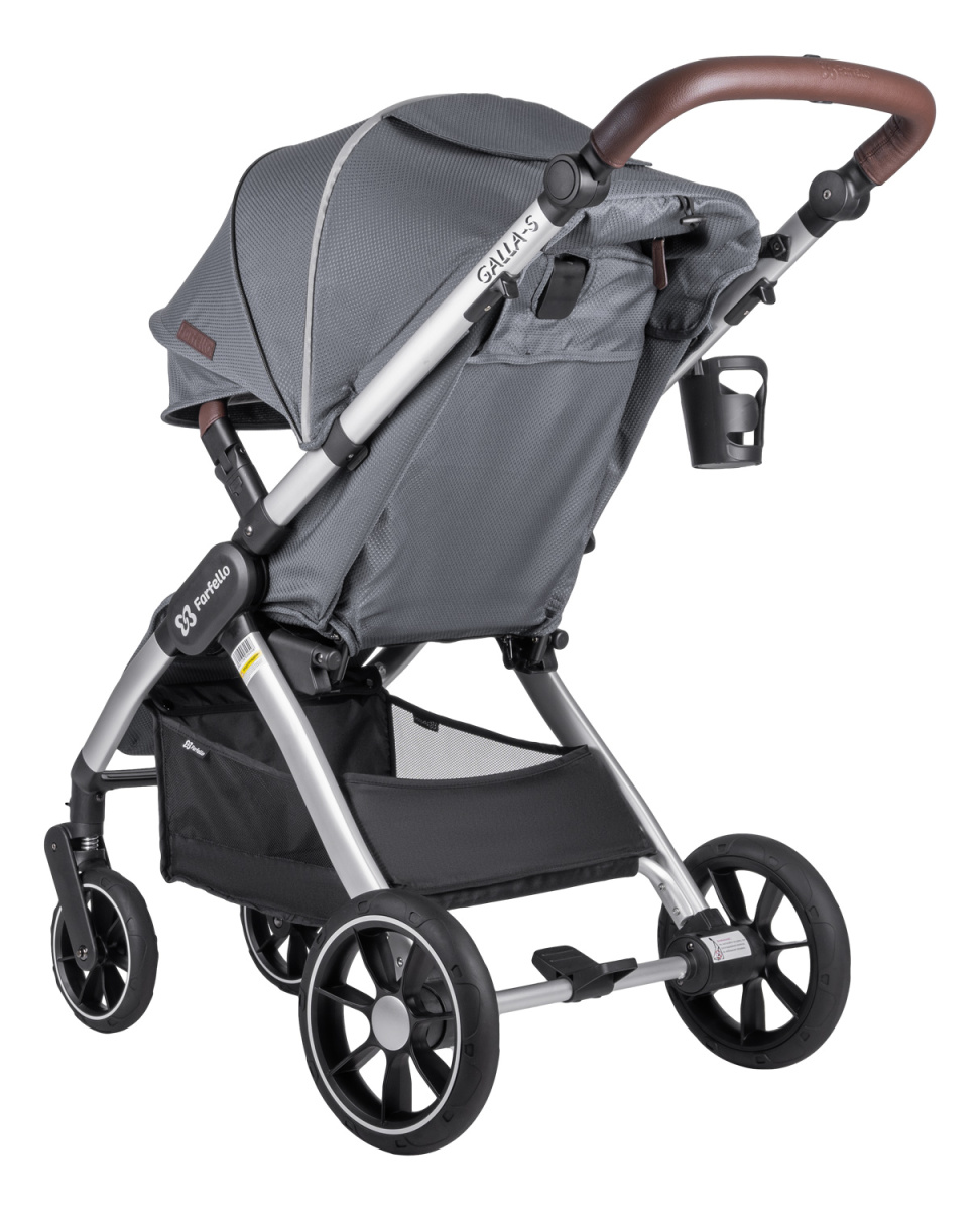 Коляска детская прогулочная Farfello Galla-S (Greige/Серый)