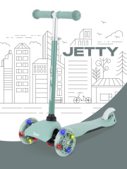 Самокат 3-х колесный Rant Jetty Green