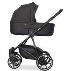 Коляска 2 в 1 Riko Side 05 Anthracite темно-серый