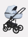 Коляска 3 в 1 Riko Basic Ozon Pastel 03, Голубой