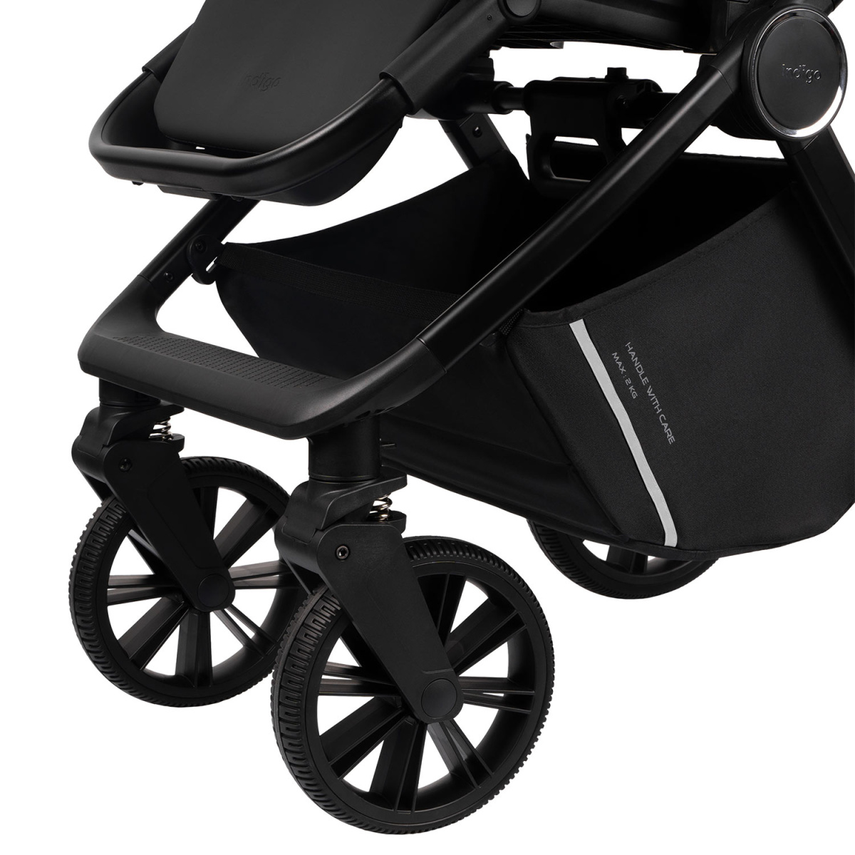 Коляска 2 в 1 Indigo STING темно-серый