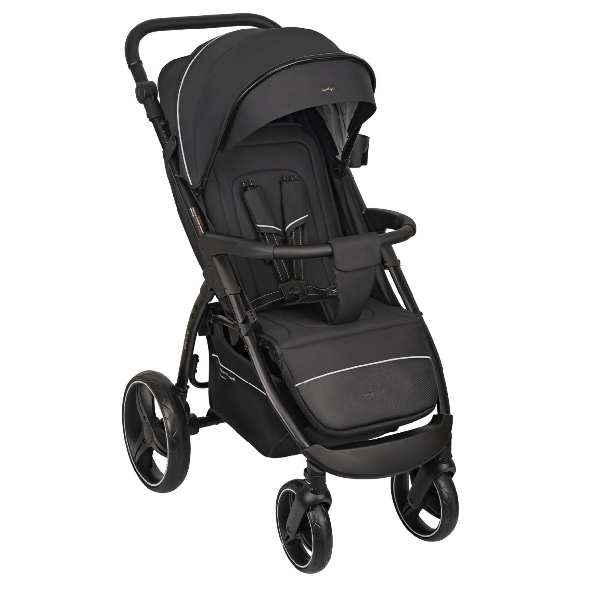 Коляска прогулочная Indigo EPICA XL черный