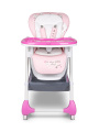 Стульчик для кормления Sevillababy Zoo Pink, розовый, зайчик