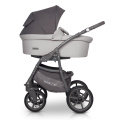Коляска 2 в 1 Riko Basic Bella Pastel 01 серый