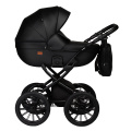 Коляска 2 в 1 Indigo MIO ECO Plus 14 - 01 (черная кожа)