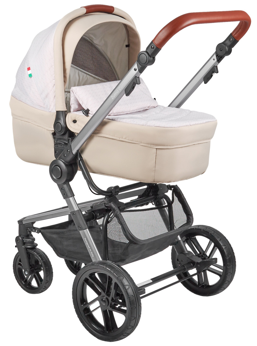 Коляска модульная 2 в 1 Farfello Zuma Duo Comfort (ZDC-13 Бежевый)