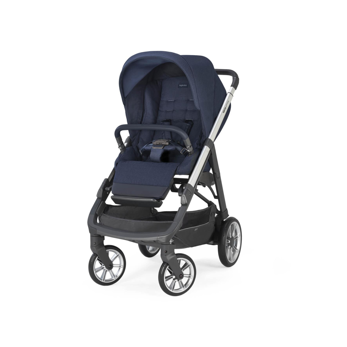 Коляска 3 в 1 Inglesina Aptica  с подставкой под люльку Stand Up,  Portland Blue