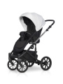 Коляска 2 в 1 Riko Basic Vest Lux 03 Titanium белый