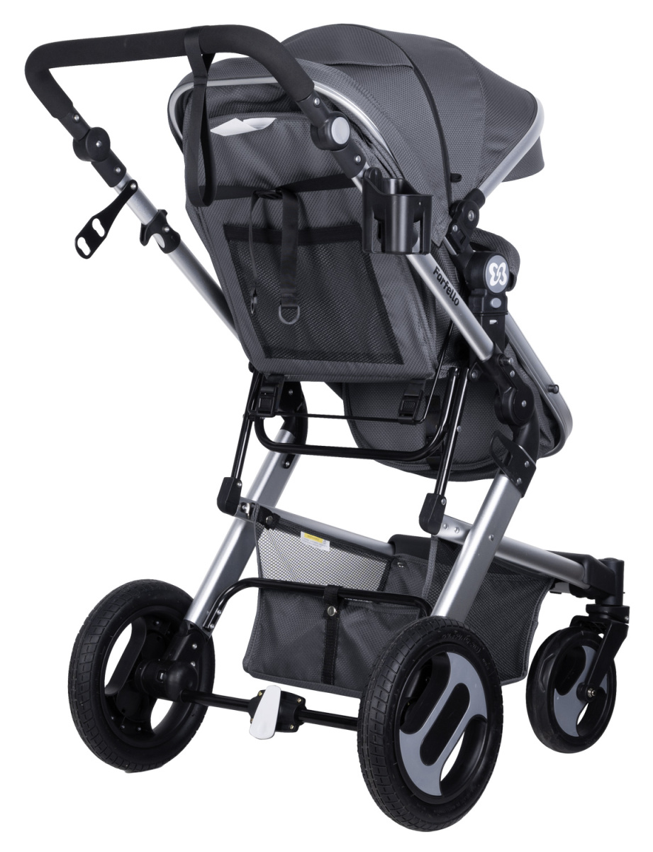 Коляска трансформер Farfello Diamond All-season (Электрический Серый)