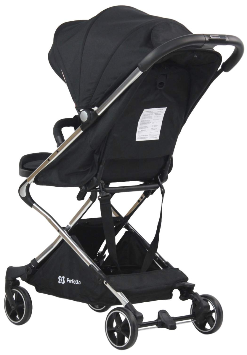 Коляска детская прогулочная Farfello Bliss  (Black/Черный)