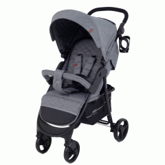 Коляска прогулочная Mowbaby Cross Gold Grey