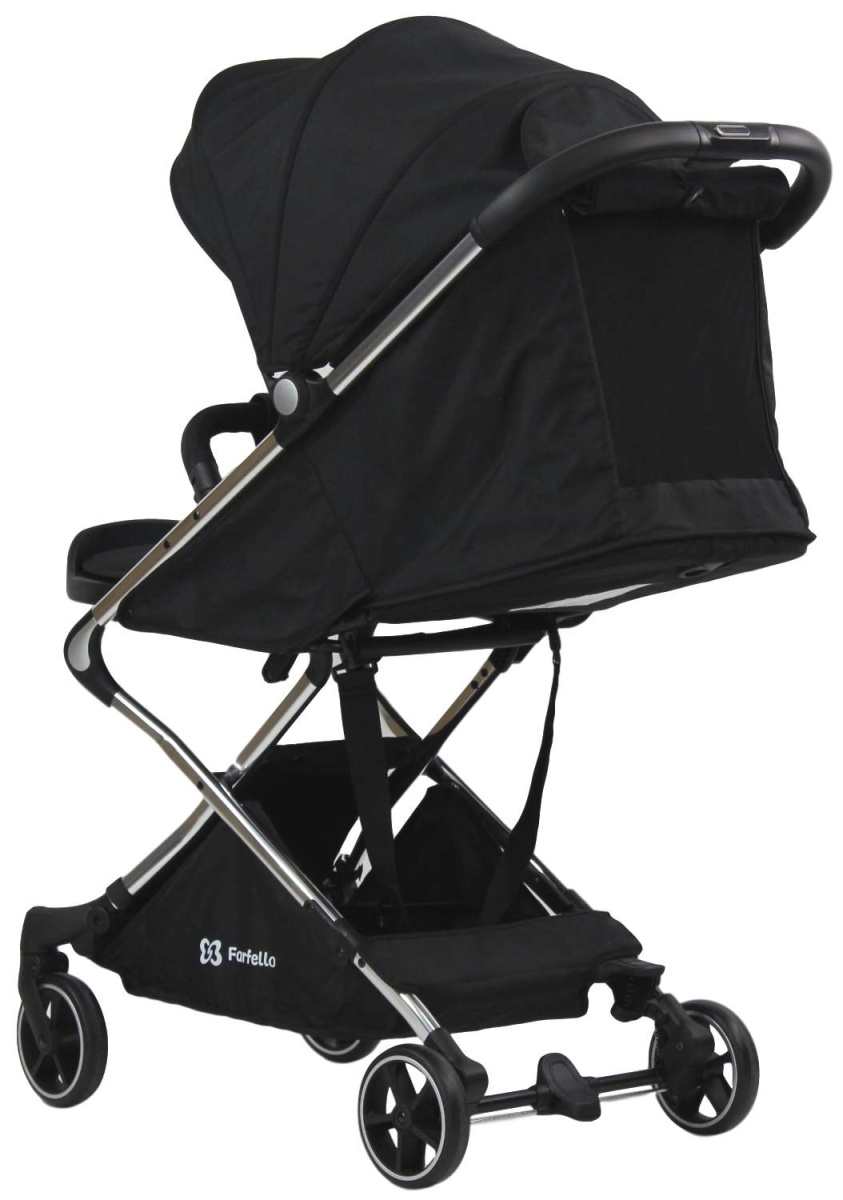 Коляска детская прогулочная Farfello Bliss  (Black/Черный)