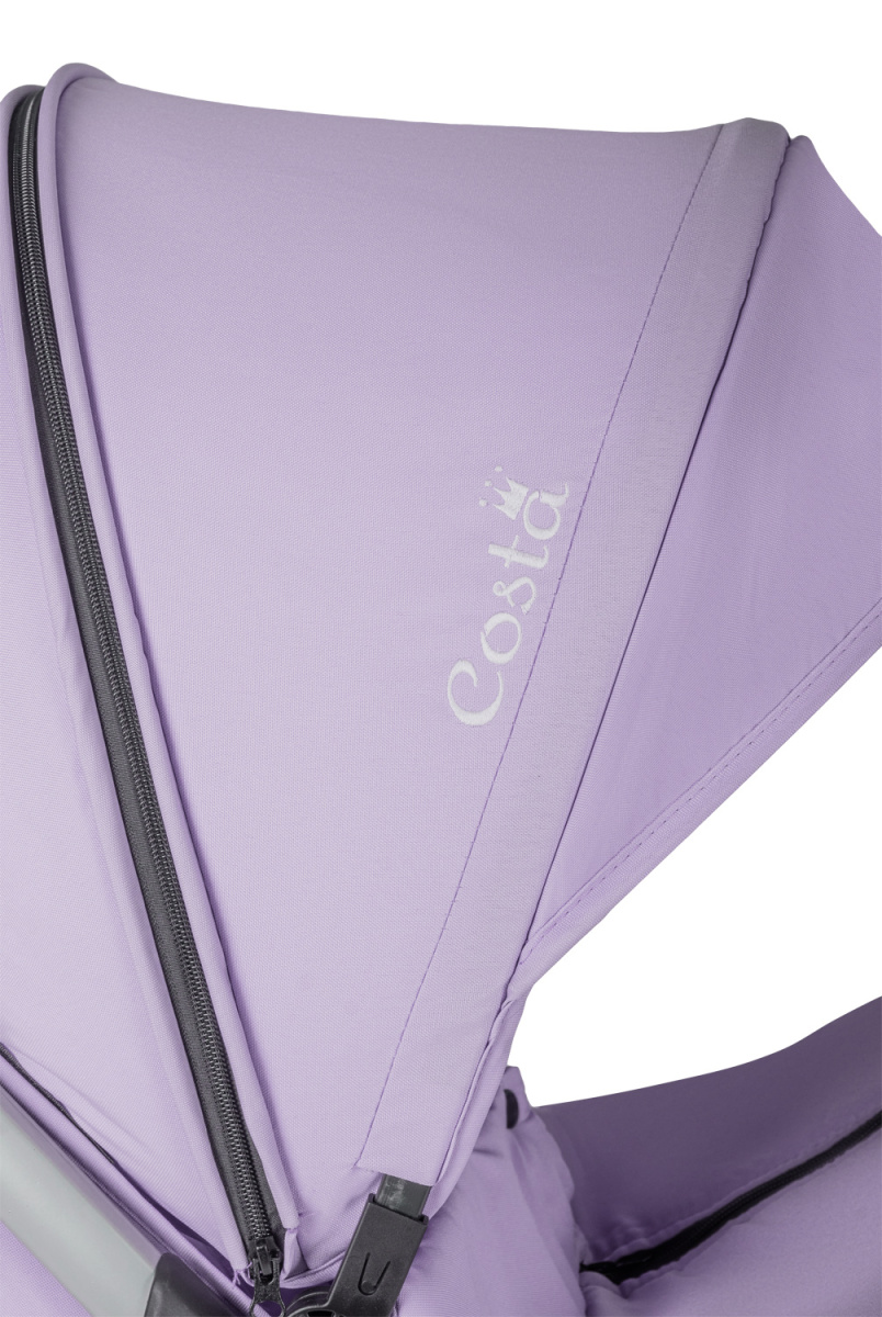 Коляска детская прогулочная Farfello COSTA Jenny + (Лавандовая/Lavender)