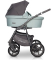 Коляска 3 в 1 Riko Basic Bella Pastel 02 ментоловый