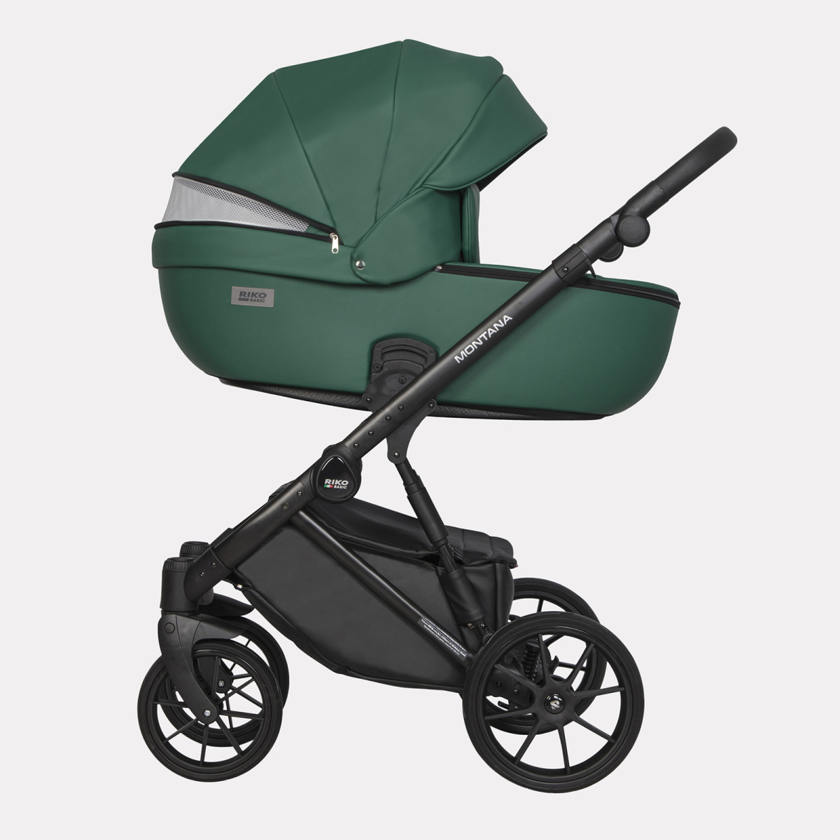 Коляска 2 в 1 Riko Basic Montana Ecco 13 emerald