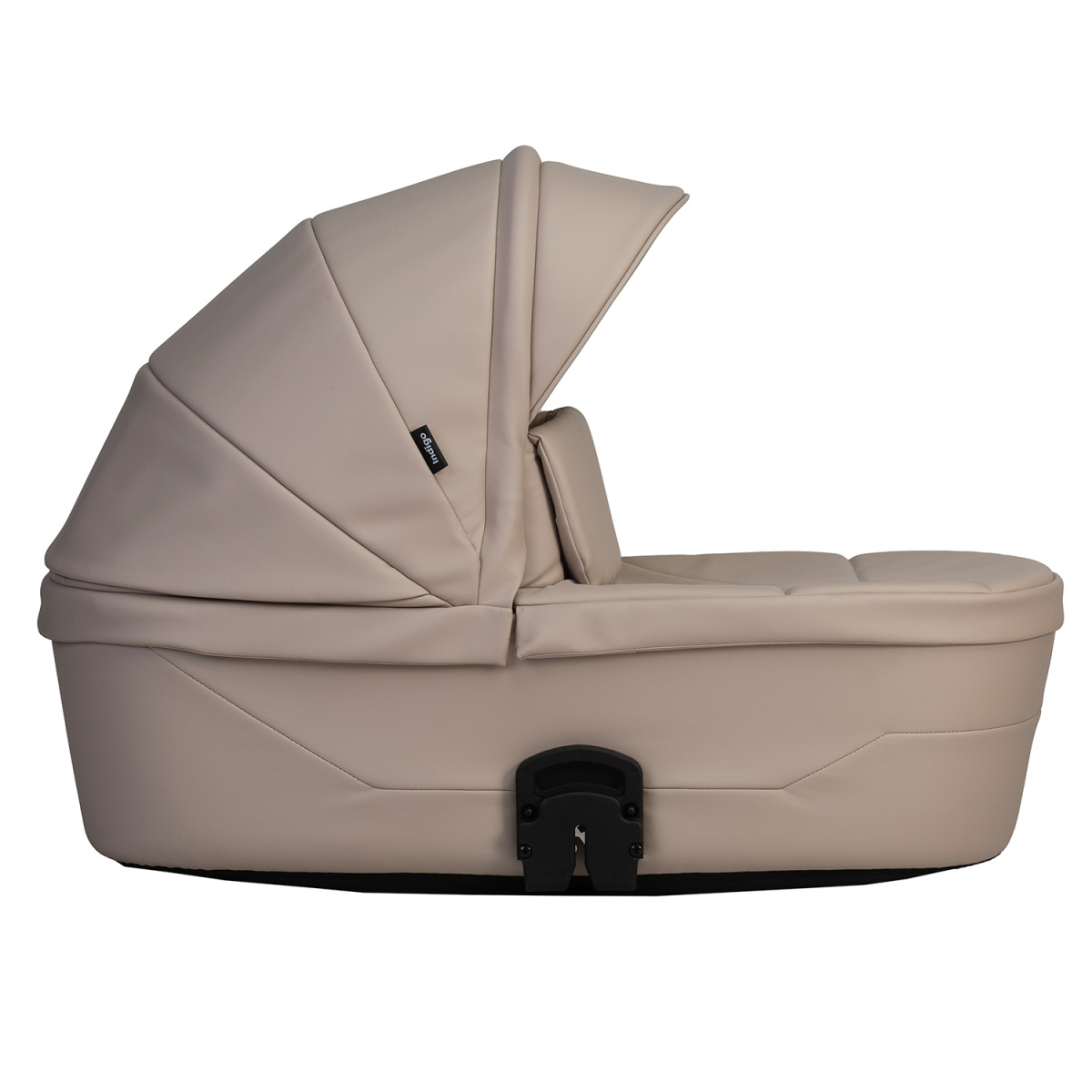 Коляска 2в1 Indigo LAMAR - La 02 (св.бежевая кожа)