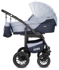Коляска 3 в 1 Rant Siena 01 синий