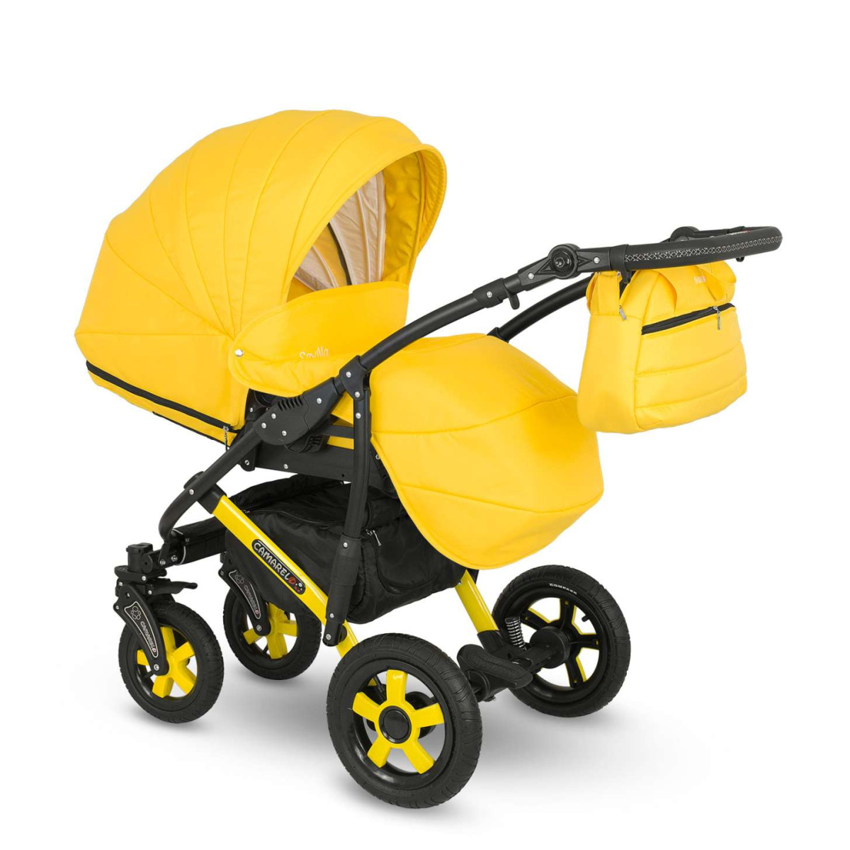 Коляска Camarelo Sevilla XSE 2 в 1 желтый