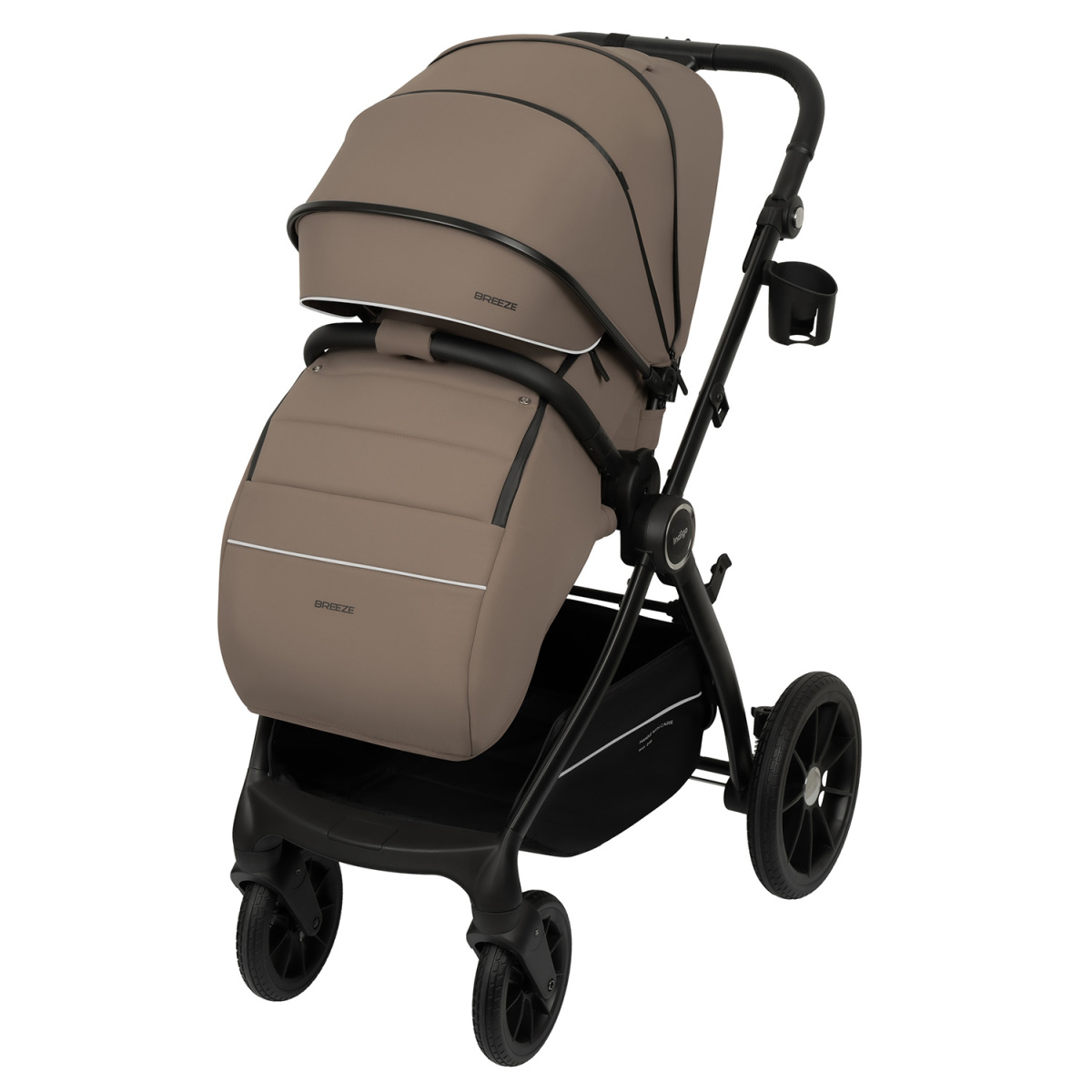 Коляска прогулочная Indigo BREEZE темно-бежевый