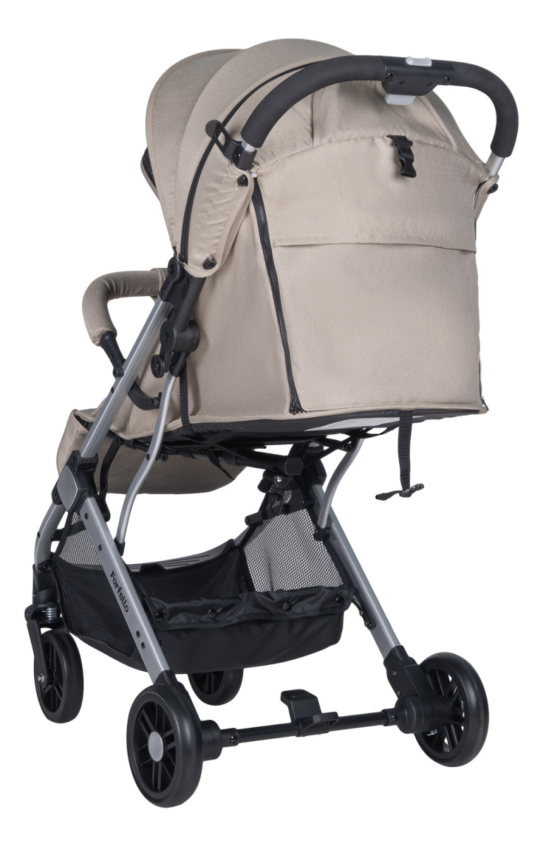 Коляска детская прогулочная Farfello Comfy Go (New Beige/ Бежевый (серебро)CG-33)