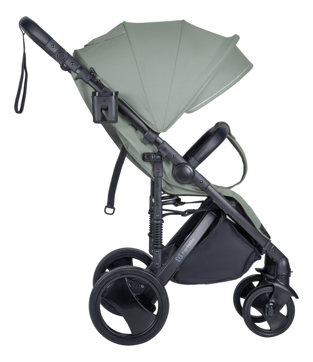 Коляска детская прогулочная Farfello Bino Angel Plus (Olive/Оливковый)