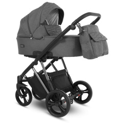 Коляска Camarelo Faro 2 в 1серый меланж