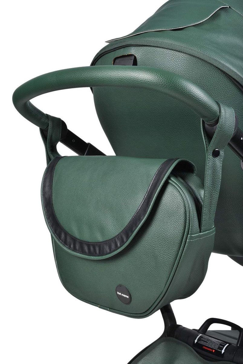 Коляска 2в1 Farfello Hot mama (Вечнозеленый)