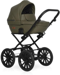 Коляска 2 в 1 Riko Basic Aicon Ecco Prestige 08 оливковый