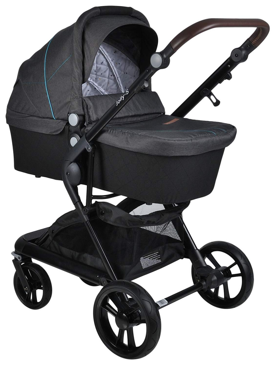 Коляска модульная 2 в 1 Farfello Jolly-S (J-88 серый)