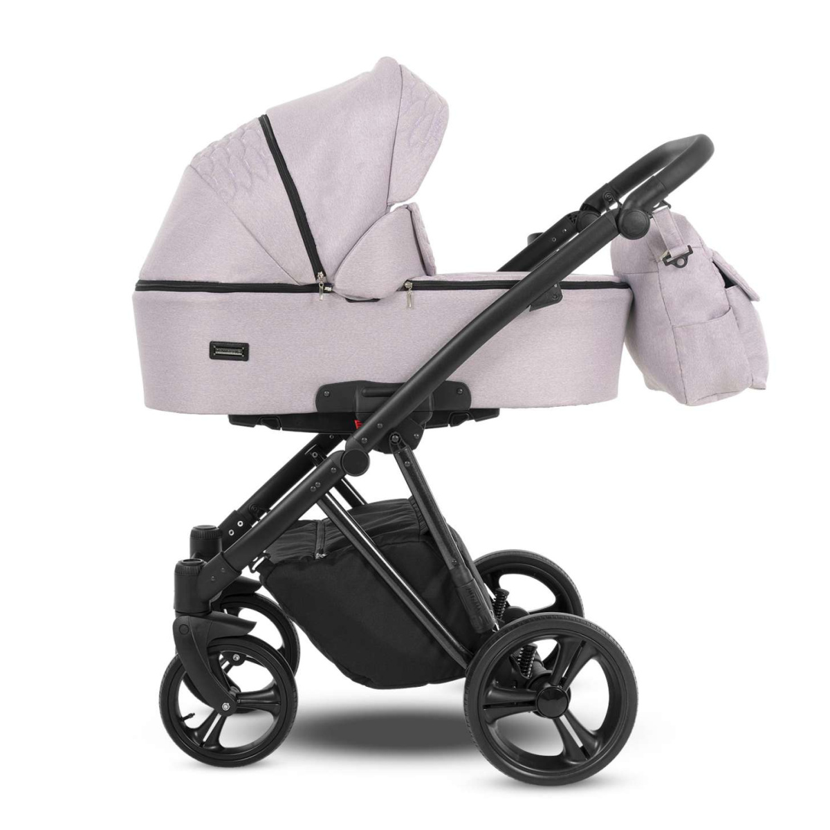 Коляска Camarelo Faro 3 в 1 пудровый меланж