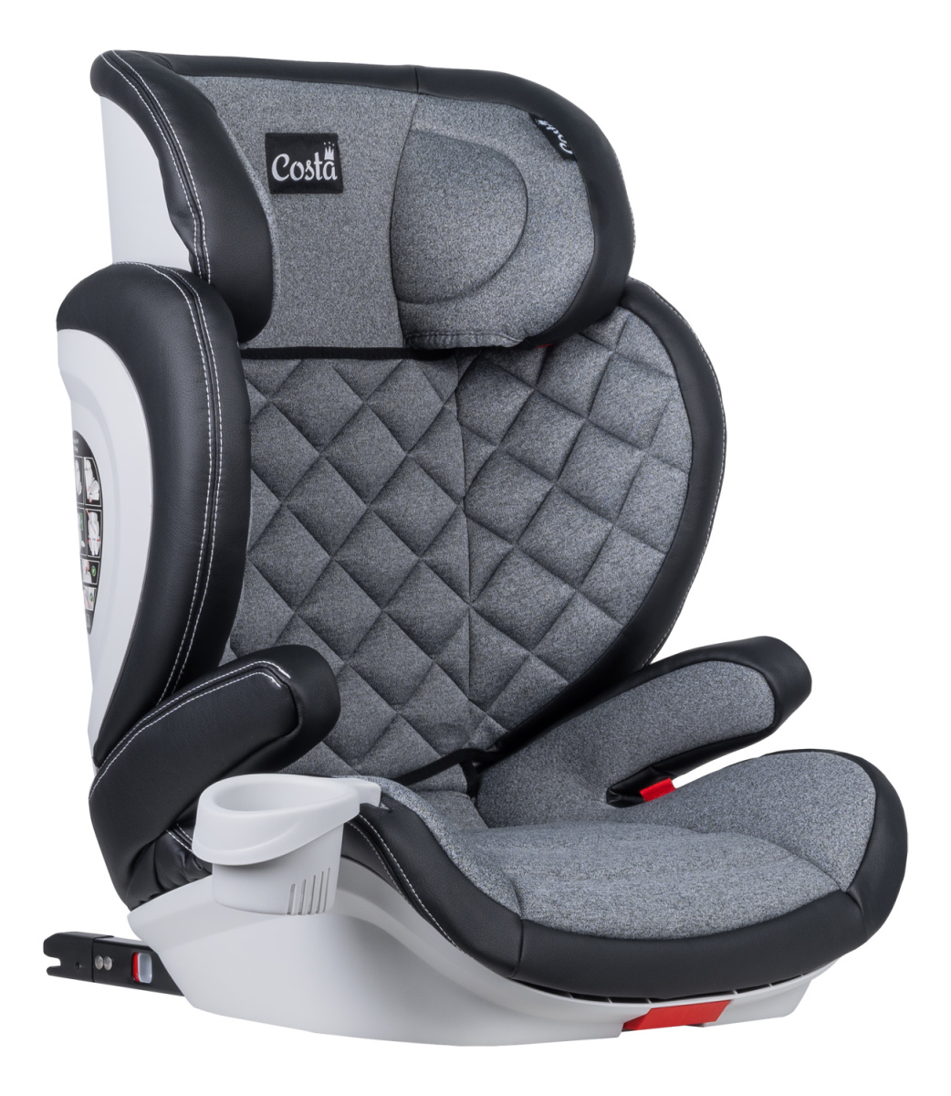Автокресло детское Farfello CS-004 gray/black/серо-черный YB802gblck