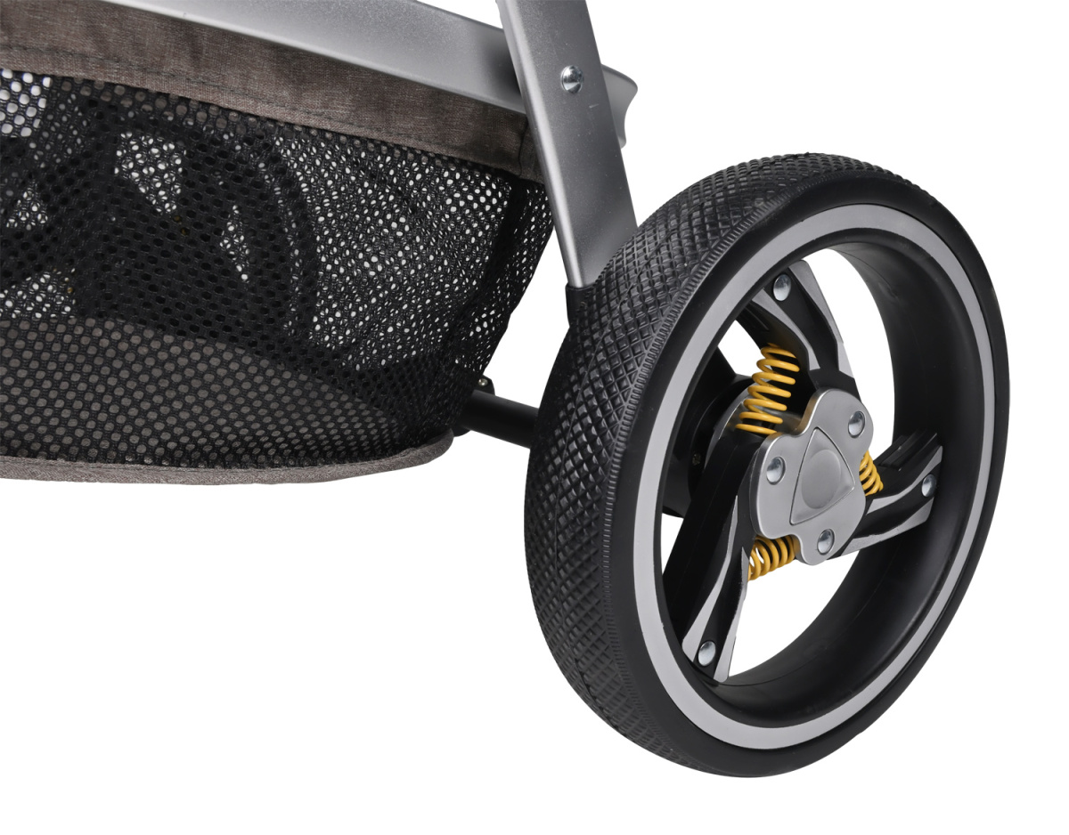 Коляска трансформер Farfello Pristina (Коричневый PS-14)