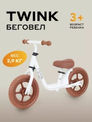 Беговел Mowbaby Twink White