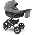 Коляска Camarelo Sevilla WXSE 3 в 1 темно-серый меланж
