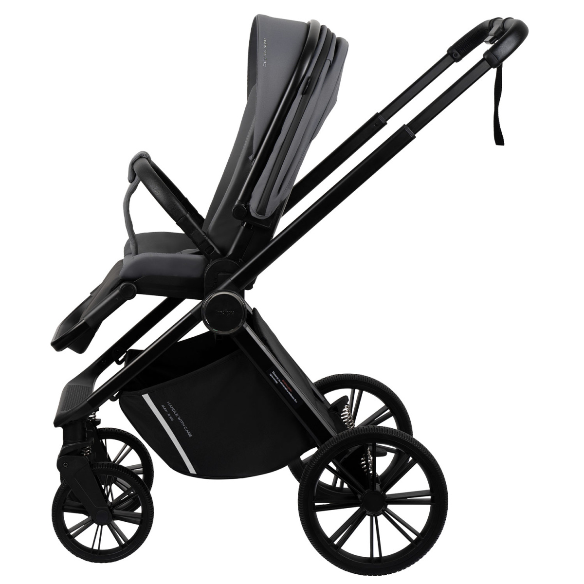 Коляска 2 в 1 Indigo STING темно-серый