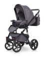 Коляска 2 в 1 Riko Bruno Natural 07 черный