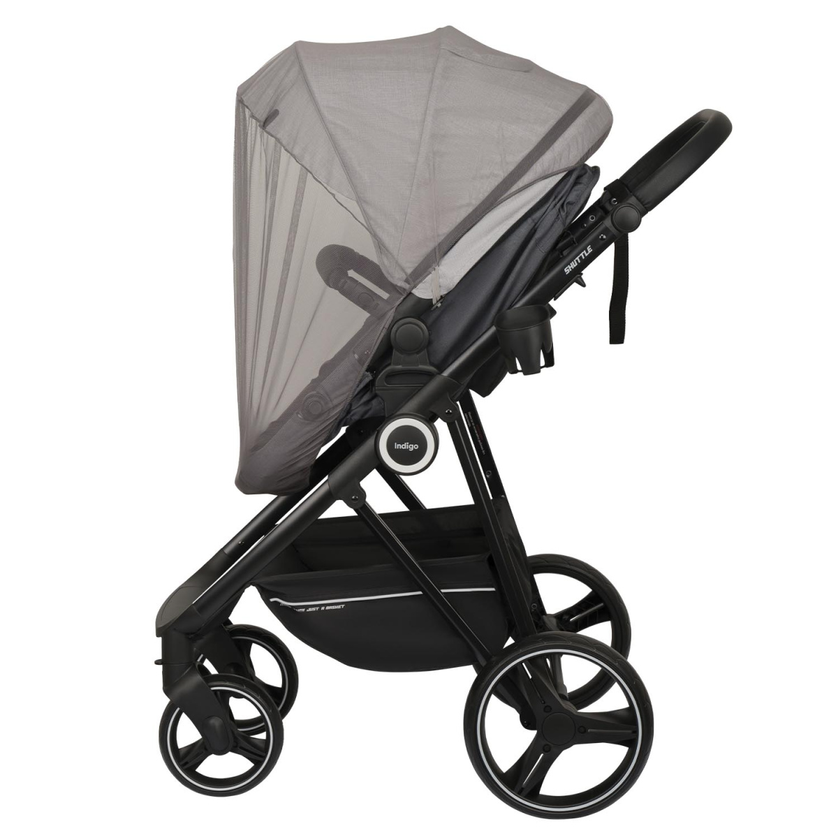 Коляска-трансформер Indigo SHUTTLE серый