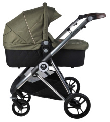 Коляска модульная 2 в 1 Farfello Cloud Baby CB (CB-11 Хаки)