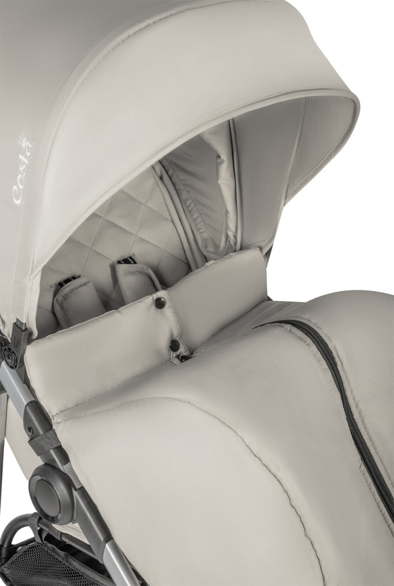 Коляска детская прогулочная Farfello COSTA Jenny + (Сливочная/Вuttercream)