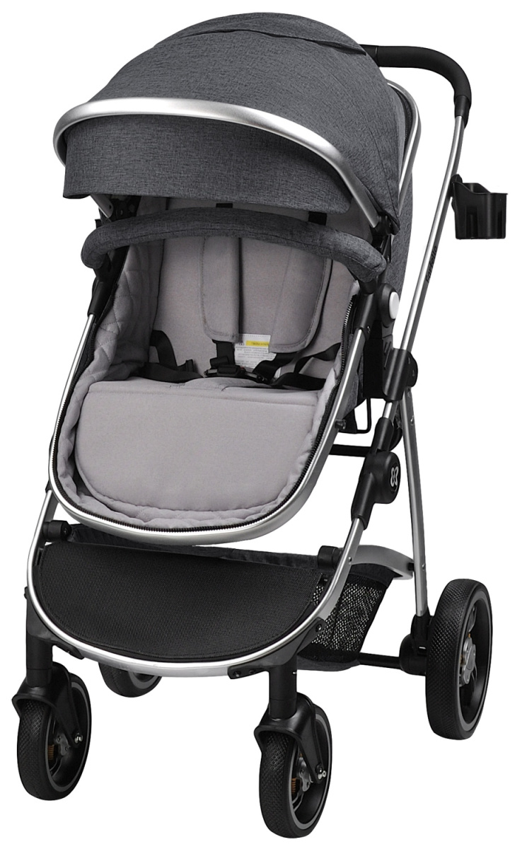 Коляска трансформер Farfello Pristina (Черный PS-15)