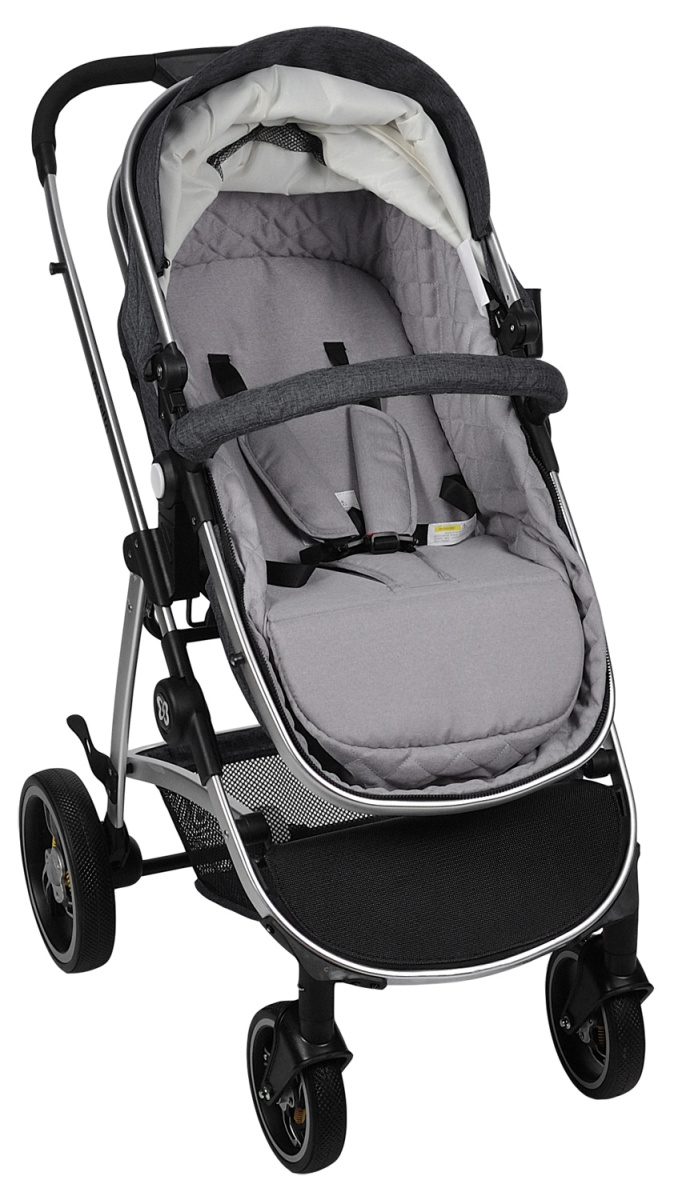 Коляска трансформер Farfello Pristina (Черный PS-15)