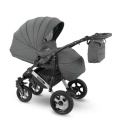 Коляска Camarelo Sevilla XSE 2 в 1 темно-серый