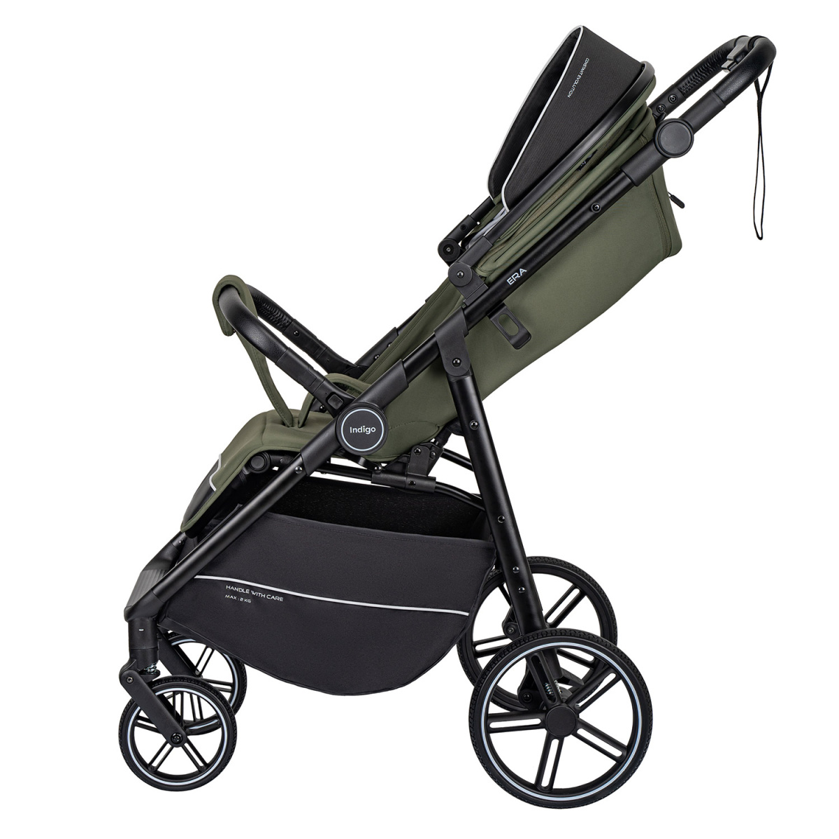 Коляска прогулочная Indigo ERA оливковый