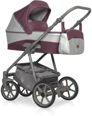 Коляска 2 в 1 Riko Basic Colin 05 серо-фиолетовый