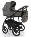 Детская коляска Sevillababy Uno 2 в 1 т.серый экокожа