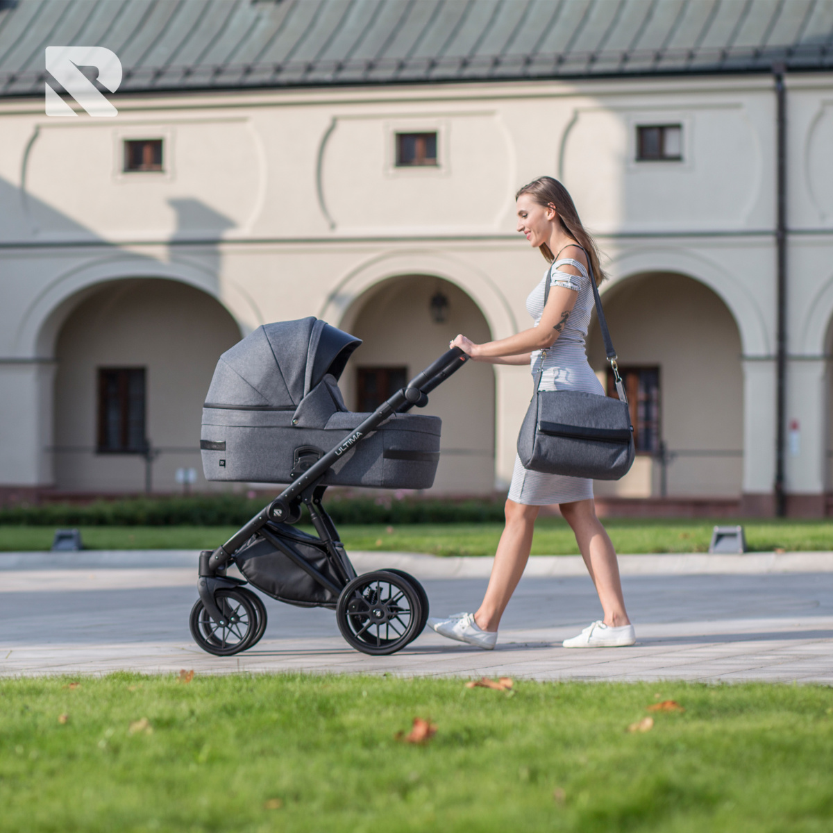 Коляска 2 в 1 Riko Ultima 05 Anthracite темно-серый