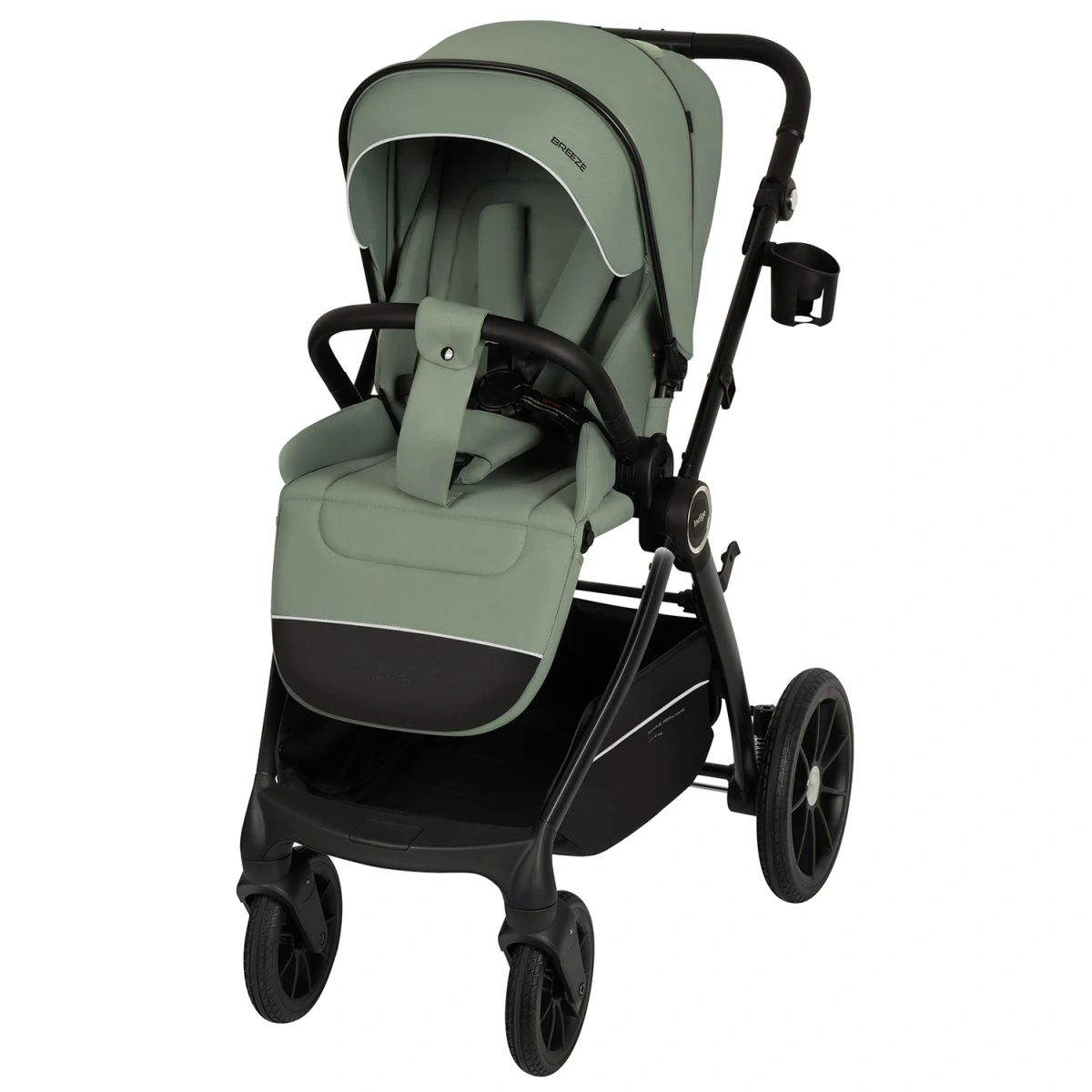 Коляска прогулочная Indigo BREEZE зелёный